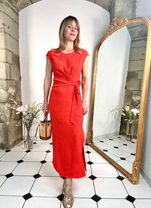 Robe Karma corail