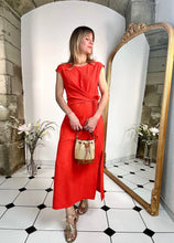 Charger l&#39;image dans la galerie, Robe Karma corail
