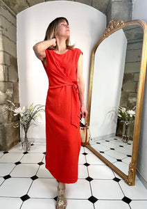 Robe Karma corail
