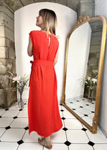 Charger l&#39;image dans la galerie, Robe Karma corail
