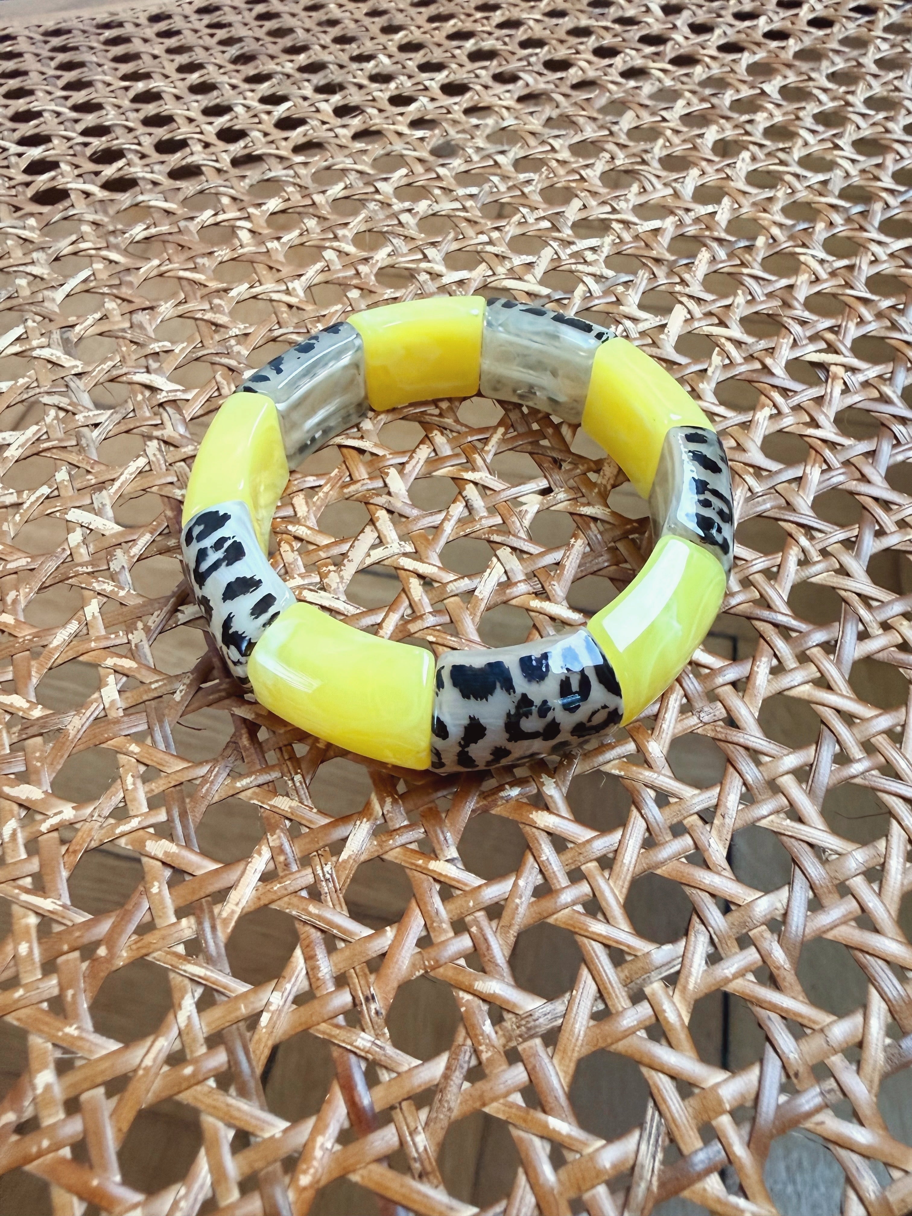 Bracelet Néo jaune