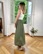 Charger l&#39;image dans la galerie, Jupe Star kaki

