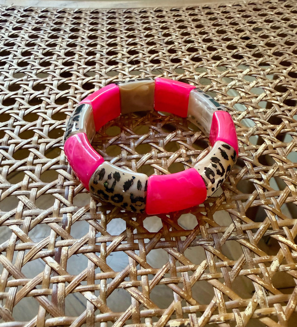 Bracelet Néo fushia