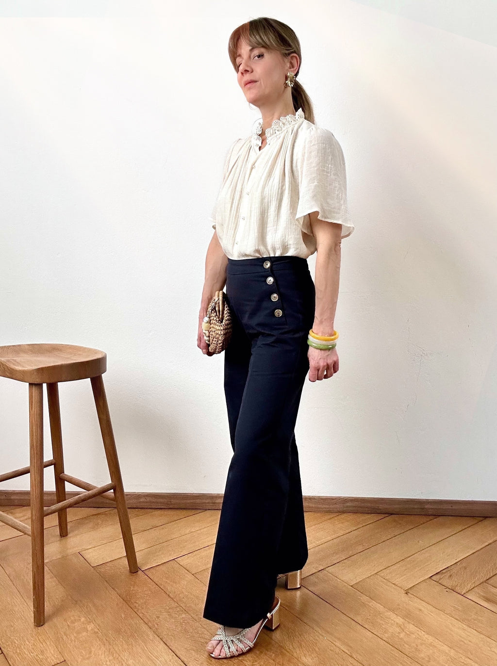 Pantalon Marin marine