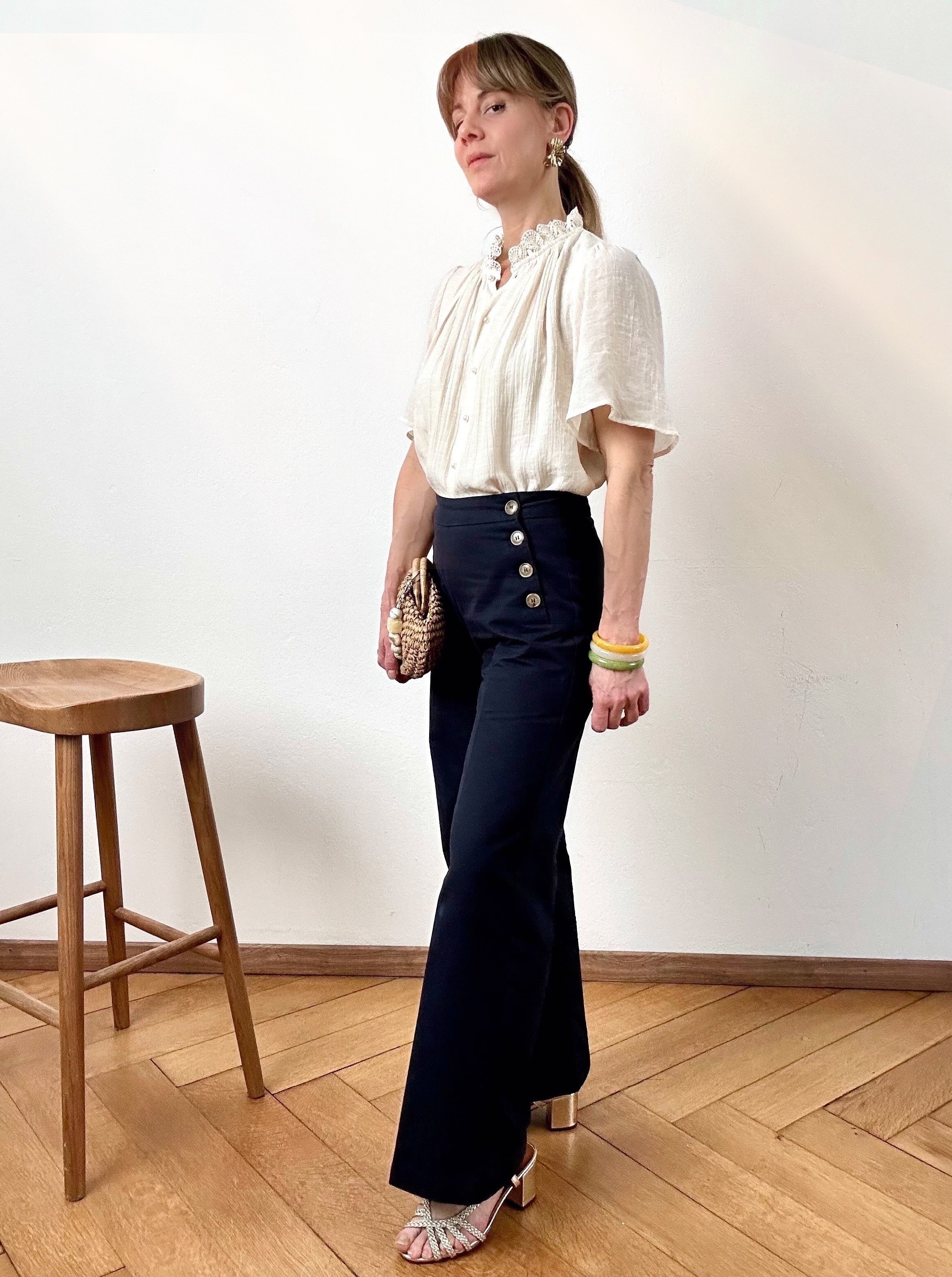 Pantalon Marin marine