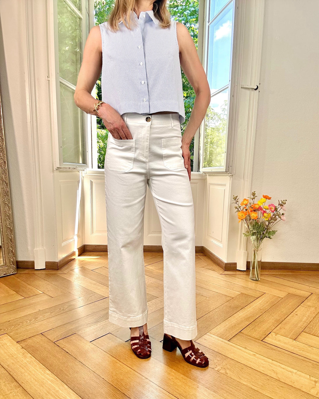 Pantalon Joly blanc