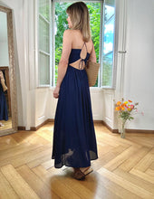 Charger l&#39;image dans la galerie, Robe Aurore marine

