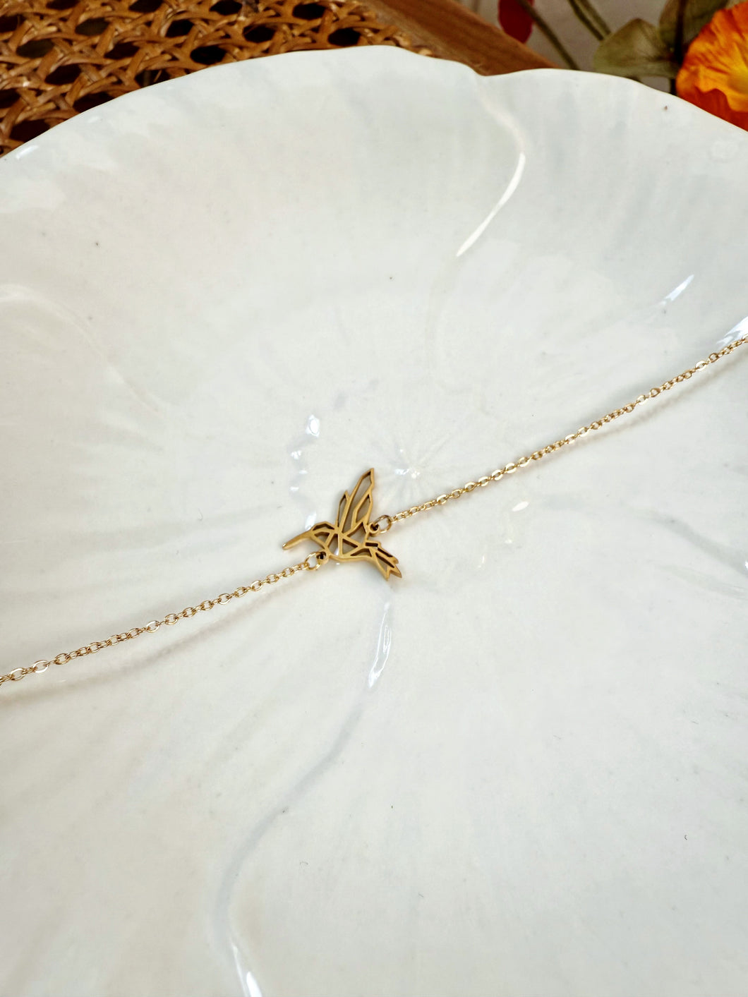 Bracelet Colibri doré