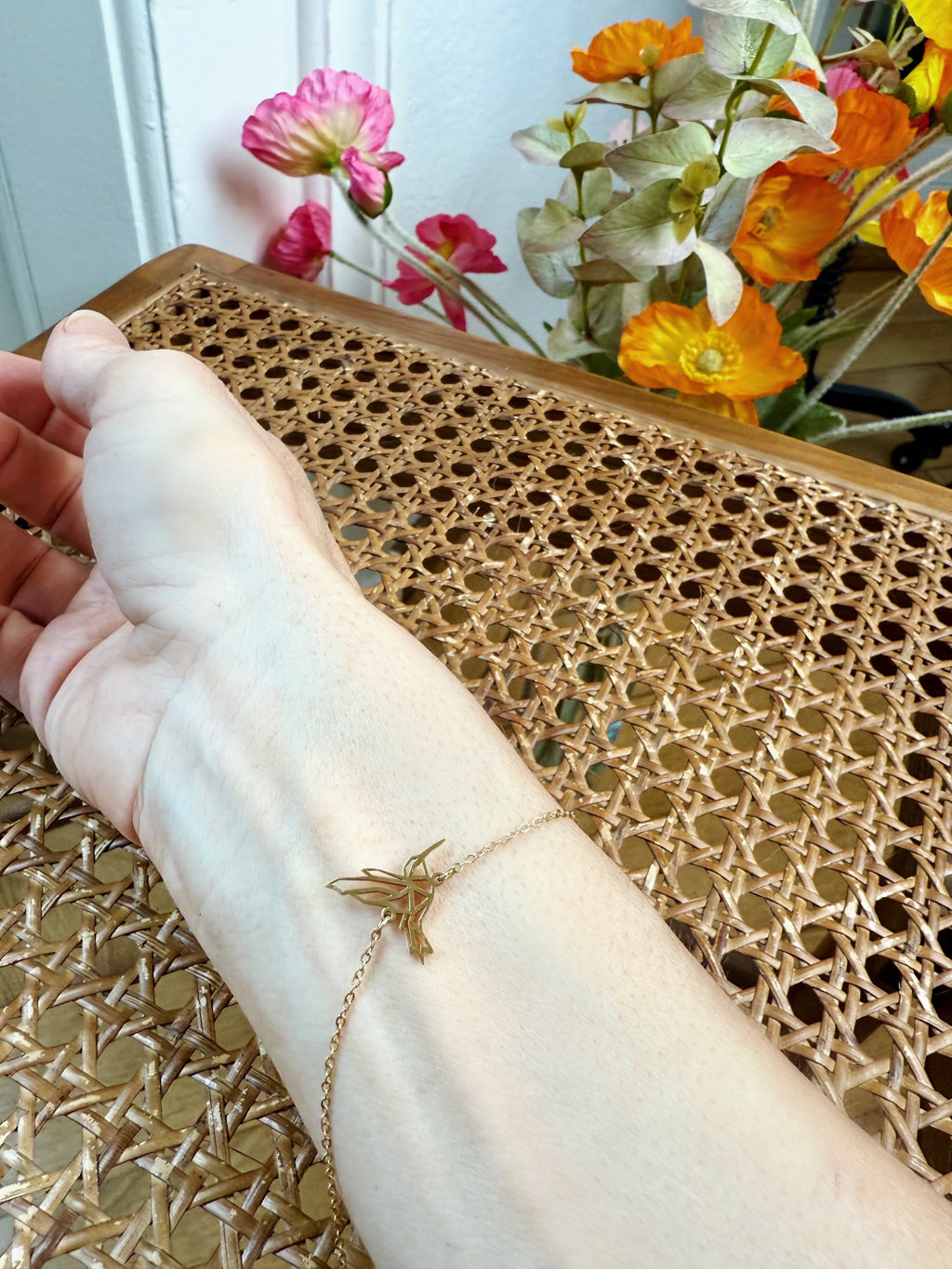 Bracelet Colibri doré
