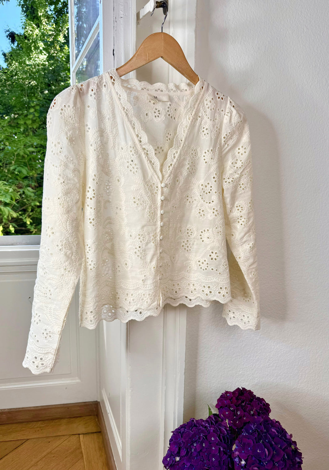 Blouse Linda ivoire