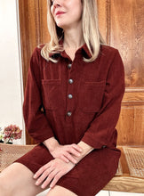 Charger l&#39;image dans la galerie, Robe Mya rouille
