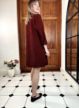 Charger l&#39;image dans la galerie, Robe Mya rouille
