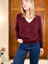 Charger l&#39;image dans la galerie, Pull Gustav bordeaux
