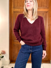Charger l&#39;image dans la galerie, Pull Gustav bordeaux
