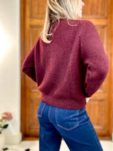 Charger l&#39;image dans la galerie, Pull Gustav bordeaux
