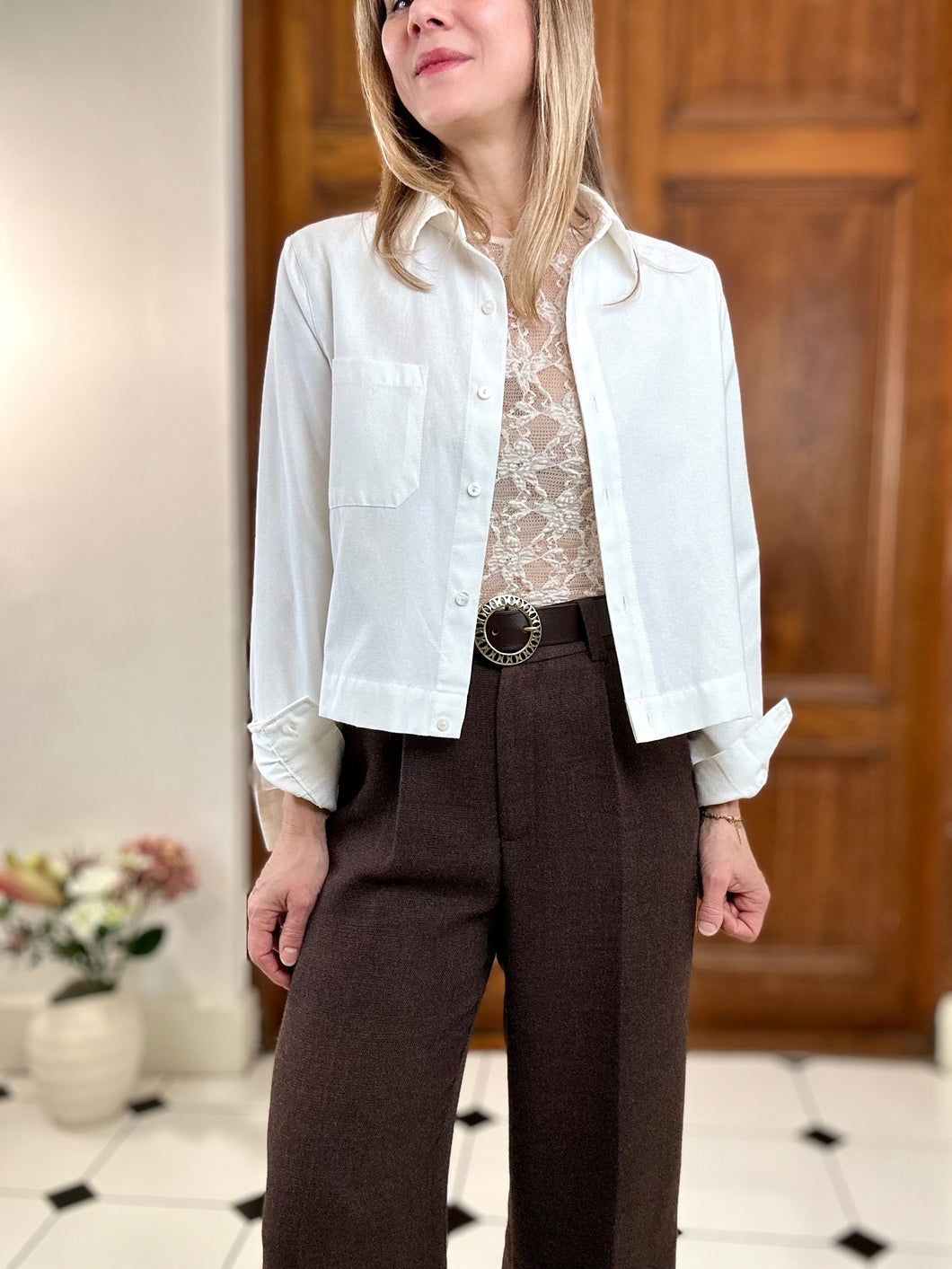 Chemise Casting écrue