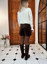 Charger l&#39;image dans la galerie, Jupe short Orelle choco
