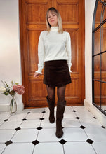 Charger l&#39;image dans la galerie, Jupe short Orelle choco
