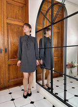 Charger l&#39;image dans la galerie, Robe Agathe anthracite
