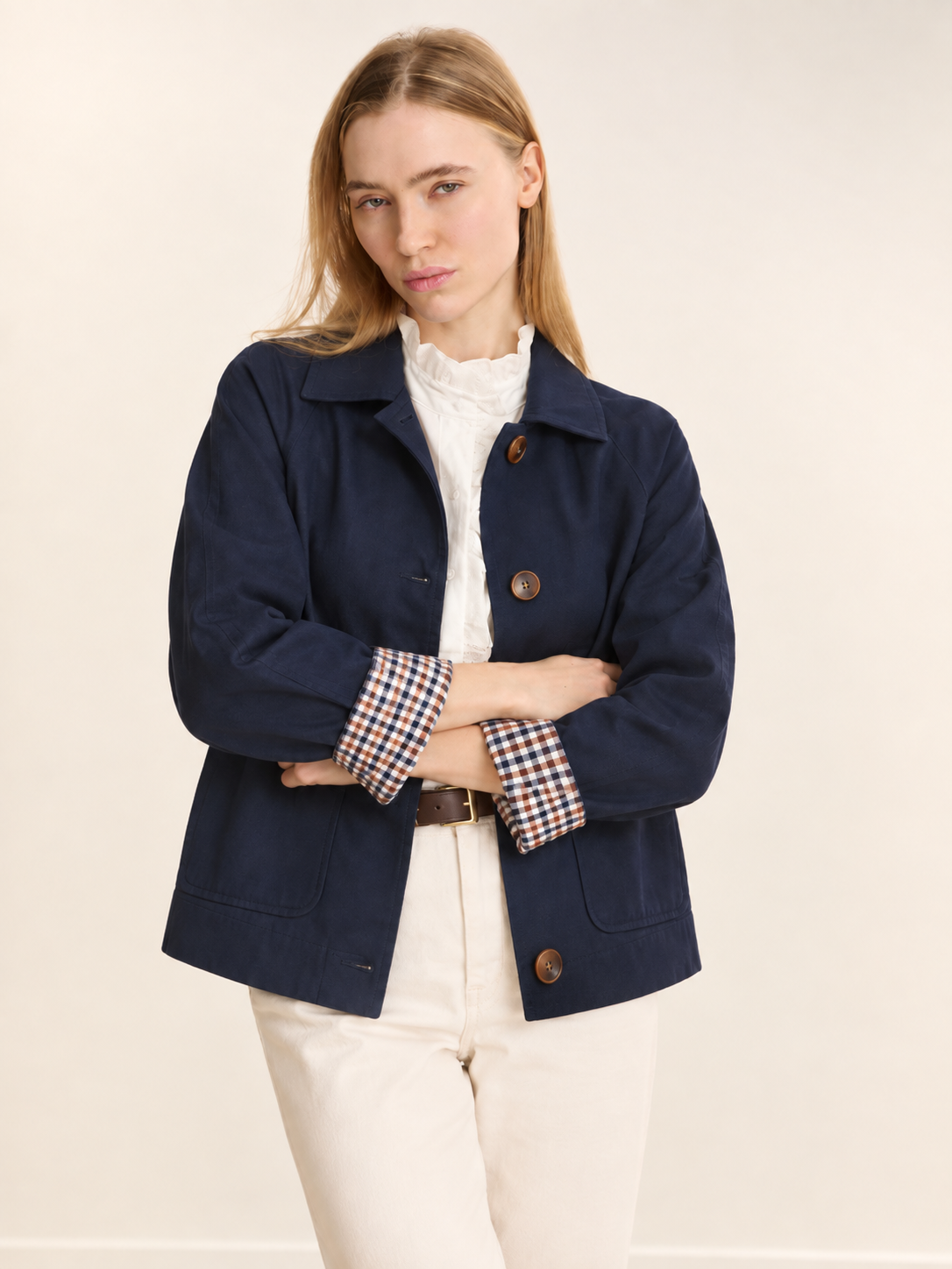 Trench Léon marine