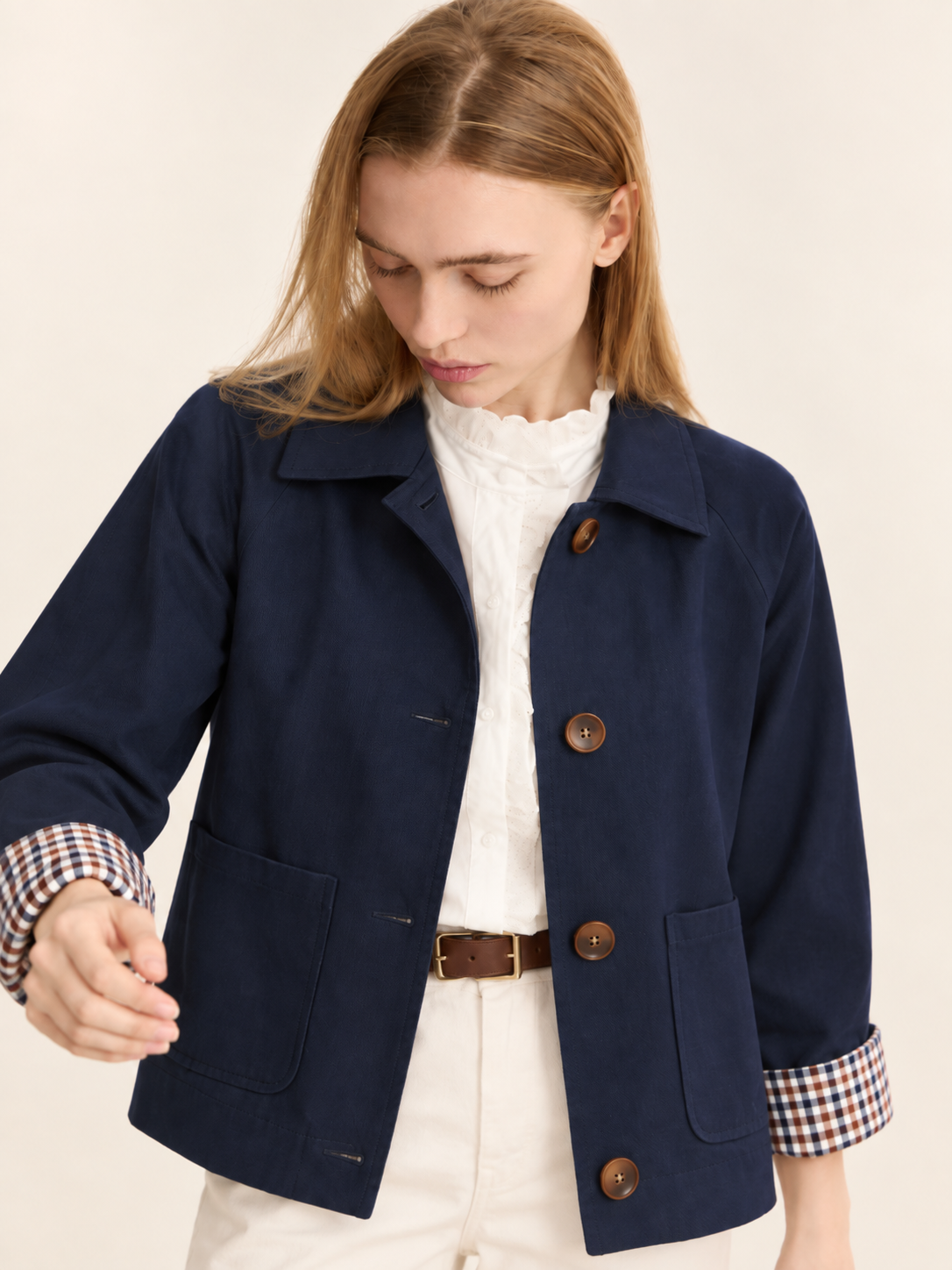 Trench Léon marine